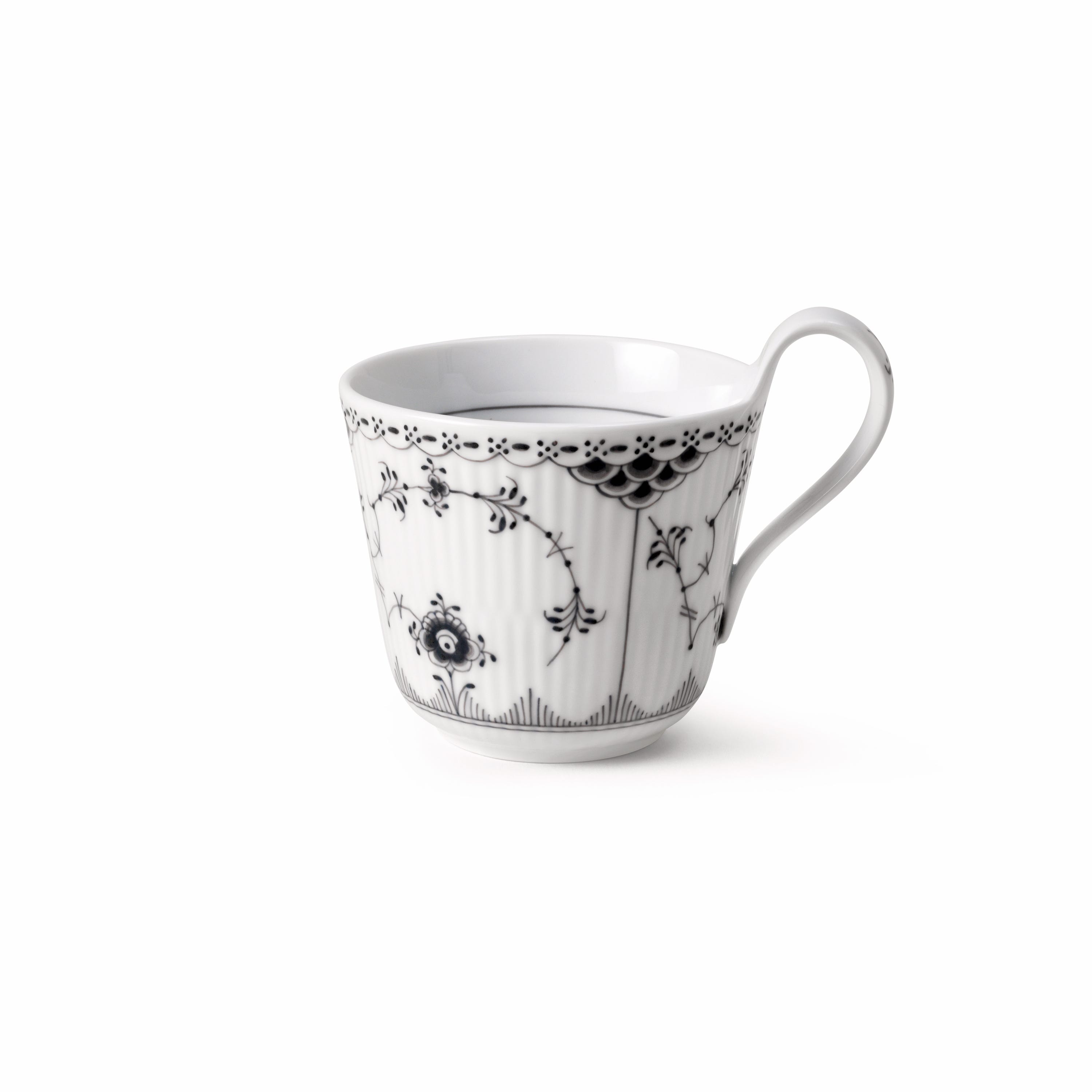 black-fluted-half-lace-high-