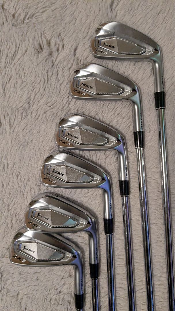 スリクソン　zxi5 5〜P 6本セット　モーダス115S SRIXON スリクソン ZXi5 ブラッククロムアイアン 6本セット(#5-Pw