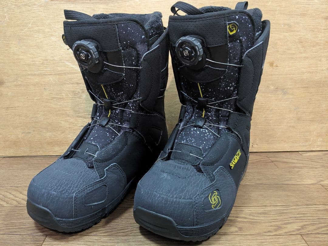 SALOMON サロモン SAVAGE 25.5 スノーボードブーツ 初心者 SALOMON サロモン DIALOGUE LACE SJ BOA スノーボード ブーツ メンズ