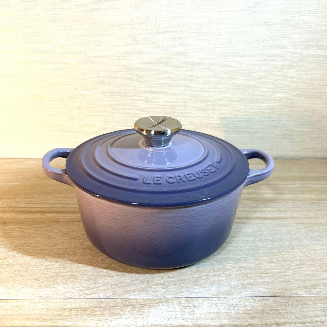 ルクルーゼ　ココットロンド　18cm ブルーベルパープル 両手鍋　鍋 LE CREUSET (ルクルーゼ) 両手鍋 ブルーベルパープル ココットロンド